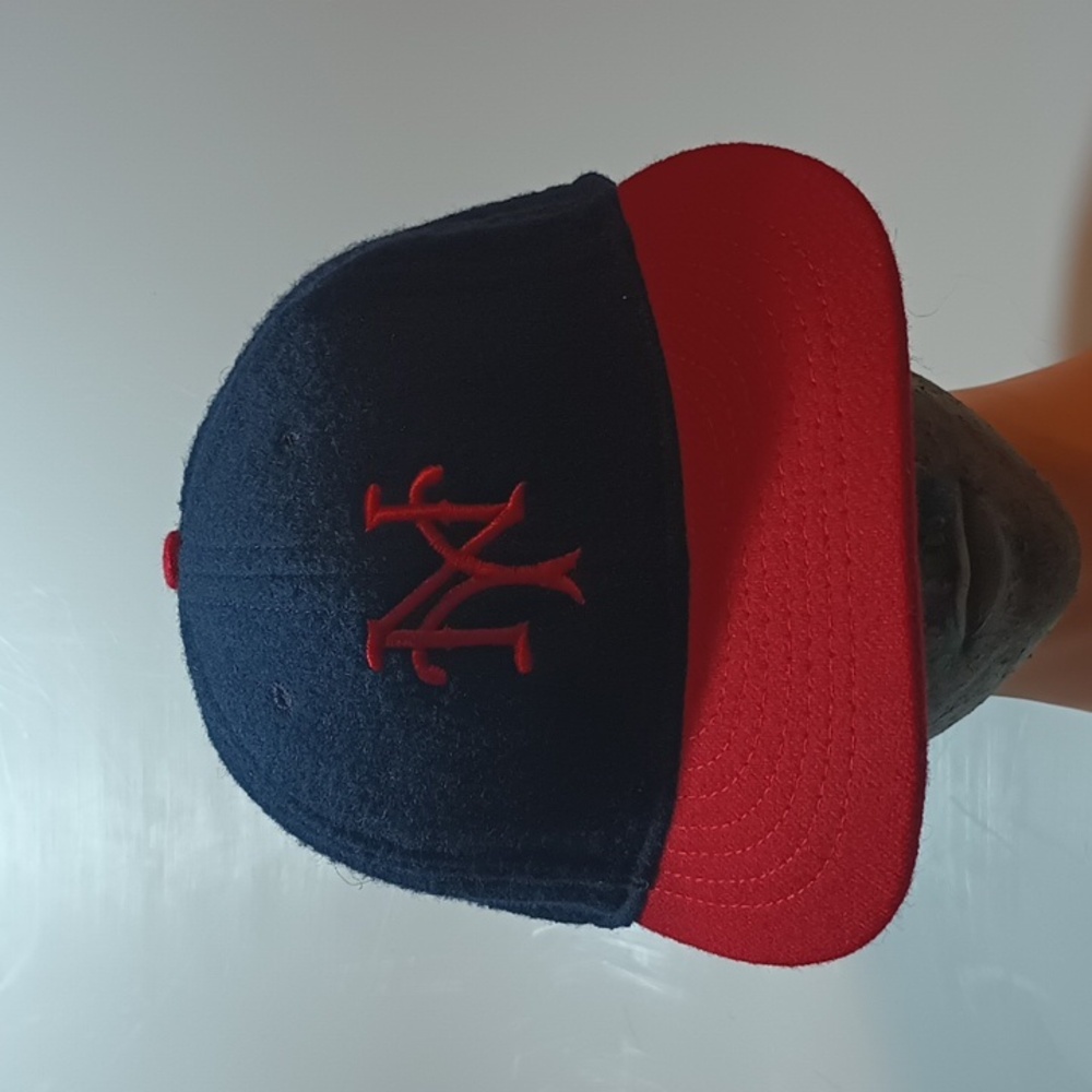 New York Cubans Ebbetts Field Flannels Vintage Fitted Hat Size 7 3/8 Negro Leag